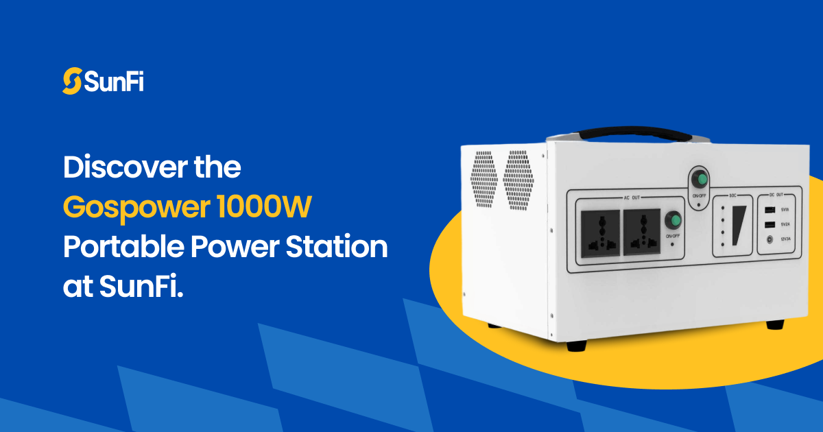 SunFi, Solar Generators | Affordable Solar Systems